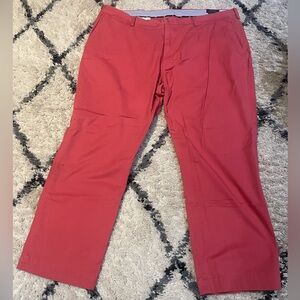 Coral color Polo Chinos. Size 44 waist/ 30 length